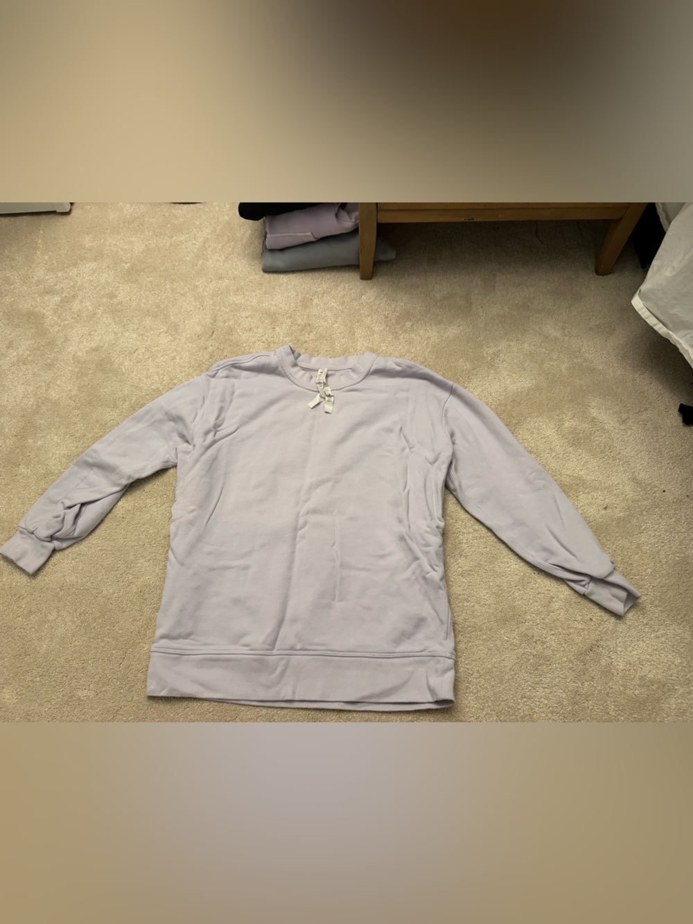 lululemon athletica Lavender Crewneck Sweatshirt